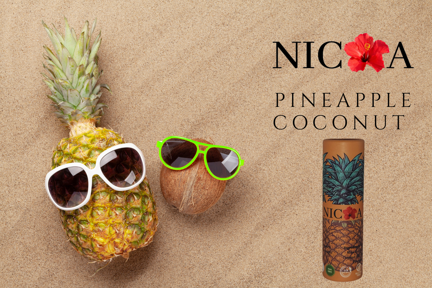 Piña & Coco Bálsamo Labial Natural